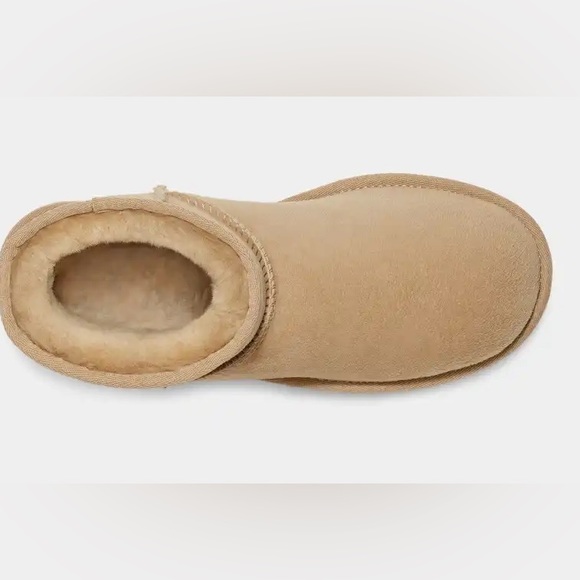 Ugg Classic Mini ii mustard seed NEW size 11 - Picture 5 of 12